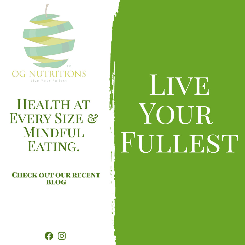 Health at Every Size & Mindful Eating.